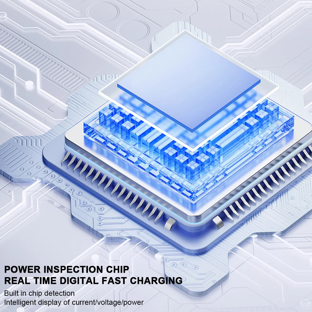 Digital LED Display USB to Type-C Adapter – 10Gbps Fast Data & 60W Charging Converter for Phones, Laptops & Tablets