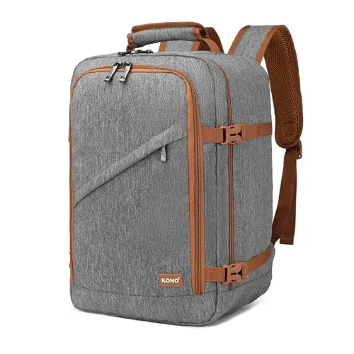 KONO 20L Cabin Bag – Ryanair Underseat Travel Backpack | Compact Carry-On Daypack 40×20×25 cm