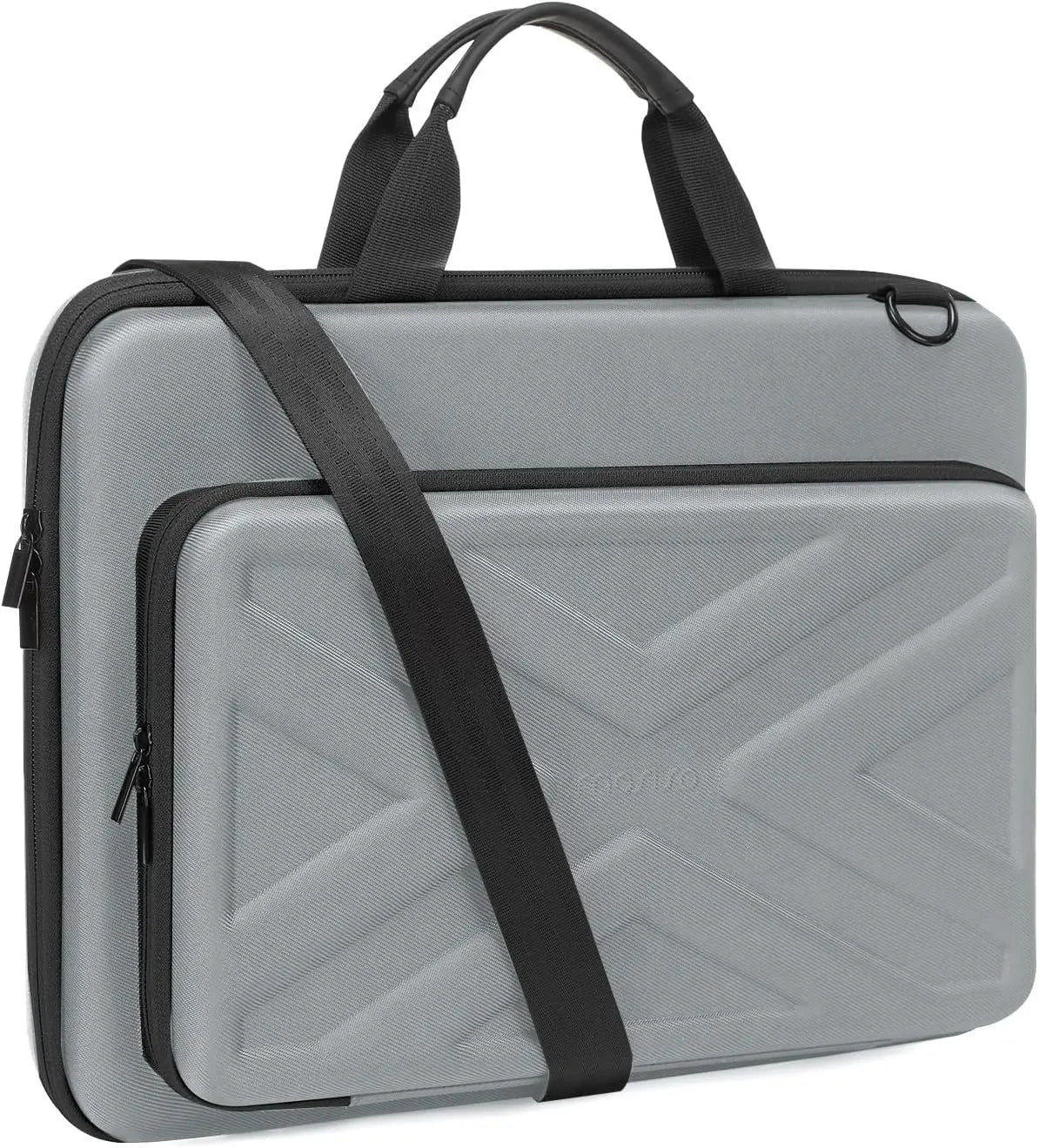 Hard Shell Waterproof Laptop Shoulder Bag (13–17 Inch) – Shockproof Case for MacBook Air/Pro M1–M4, HP, Dell, Lenovo, ASUS