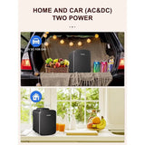 Portable Mini Refrigerator – 3.7 L / 6-Can Cooler & Warmer for Cosmetics, Food & Travel