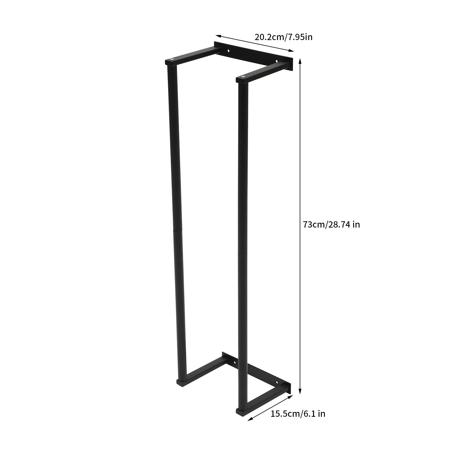 Wall-Mounted Towel Rack – Folded Large Towels & Washcloth Holder (Self-Adhesive)