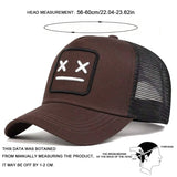 Unisex “XX” Embroidered Baseball Cap – Adjustable Hip-Hop Mesh Net Hat for Spring & Summer Outdoor Casual Wear