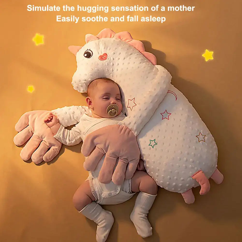Automatic Patting Pillow for Babies – Startle-Prevention Sleep Aid with Palm-Mimic Mechanism