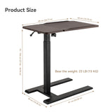 2-Piece Adjustable Standing Desk – Ergonomic Workstation for Sitting & Standing with Easy Assembly