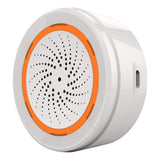 Smart Tuya Zigbee Alarm Siren – 90dB Sound & Light Home Security System with App & Remote Control