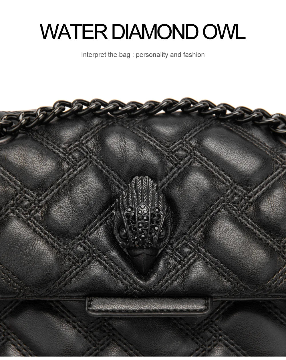 2025 New “Eagle Head” Chain Shoulder Bag – Stylish Women’s Crossbody & Flap Design