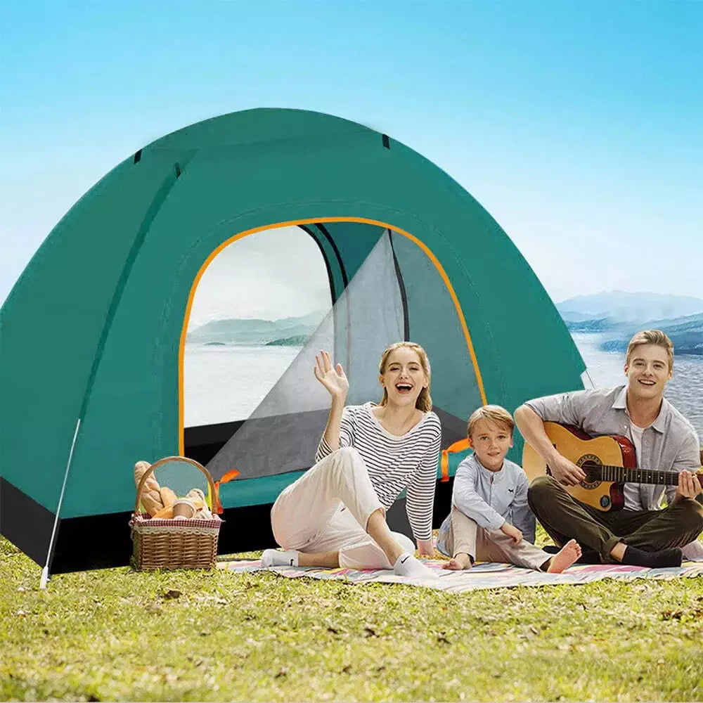 Automatic Pop-Up Camping Tent – Waterproof & Sun-Proof Portable Shelter for 2–3 People ⛺🌞💧