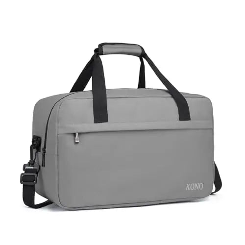 KONO 35×20×20 cabin bag – Ryanair under-seat 14L carry-on duffel, unisex hand luggage for travel, flights & sports