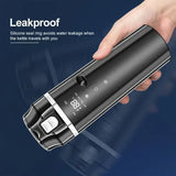Portable 500 ml Car Heating Cup – LED Display Smart Mug for Coffee, Milk & Water