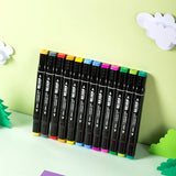 Deli Art Markers Set – 40/60/80 Dual-Tip Coloring Marker Pens & Highlighters