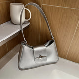 Women’s Sequin Shoulder Bag – Y2K PU Leather Zipper Handbag for Outdoor & Leisure