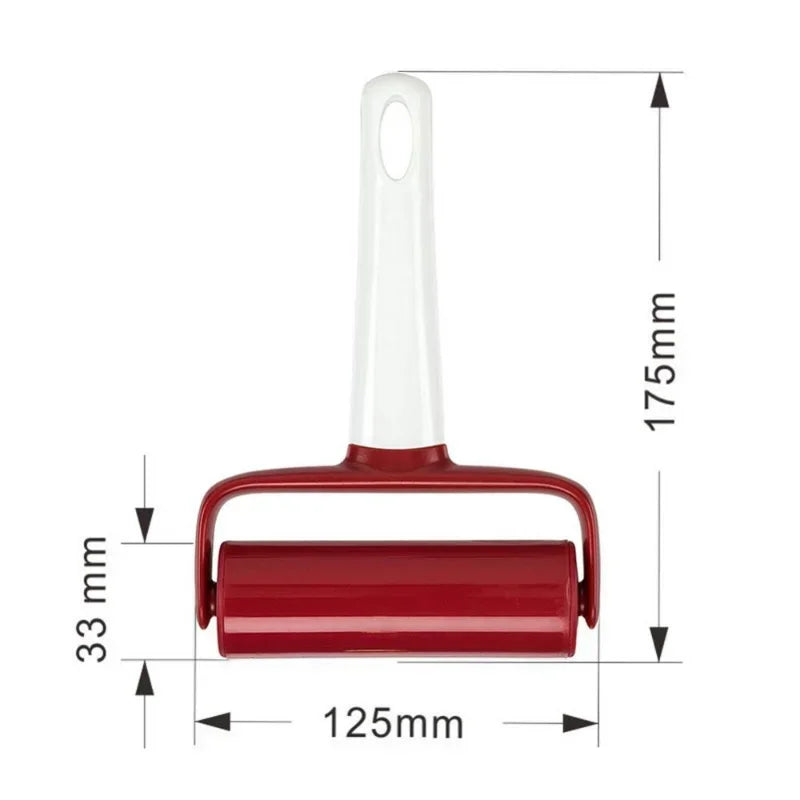 Plastic Non-Stick Rolling Pin for Pastry, Pizza & Cookie Dough – DIY Kitchen Tool