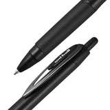 3-Pack Retractable 0.7 mm Black Gel Pens – Smooth, Fade-Resistant Writing for School & Office