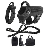 Large Dog Harness & Leash Set – Training & Walking Vest with Collar for German Shepherd, Malinois & Medium/Large Dogs
