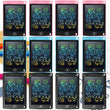 12-Pack 6.5″ Color LCD Writing Tablet Set – Doodle Board Drawing Tablets for Kids & Educational Use