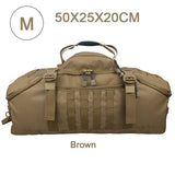 40L/60L/80L waterproof travel duffel bag – large-capacity men’s luggage tote, weekend & gym bag for sports, camping & trips