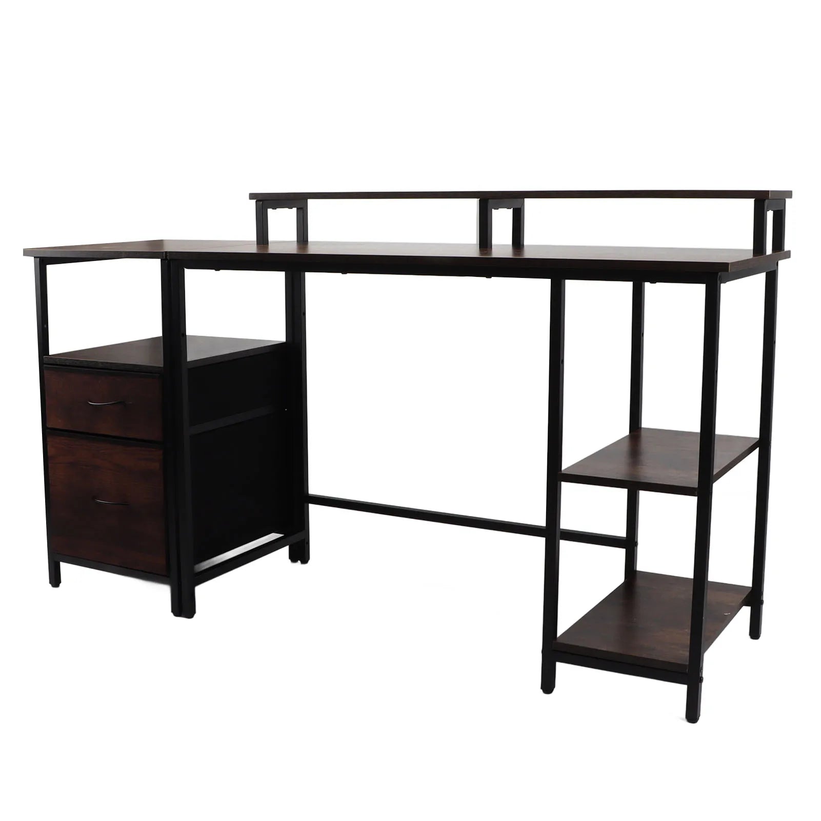 🖥️ Home Computer Desk – Industrial Style Large Desktop with Tear-Resistant Design for Office & Study