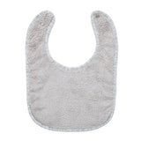 Solid Terry Towel Baby Bibs – Soft Cotton Adjustable Feeding & Burp Bandanas | Korean Style Pocket Bibs for Boys & Girls