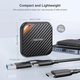 Kootion X6MAX Portable External SSD – Mini PSSD 512GB/1TB/2TB, USB 3.2 Gen 2 High-Speed Drive for Laptop, Desktop, PS4 & PS5