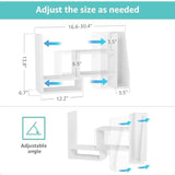 📂 Desktop File Organizer Shelf – White Desk Organizer for Office Supplies, Books & Accessories with Corner Storage Design