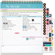 Spiral Bound To-Do List Notepad – 52 Undated Daily Planning Sheets 📋🖊️