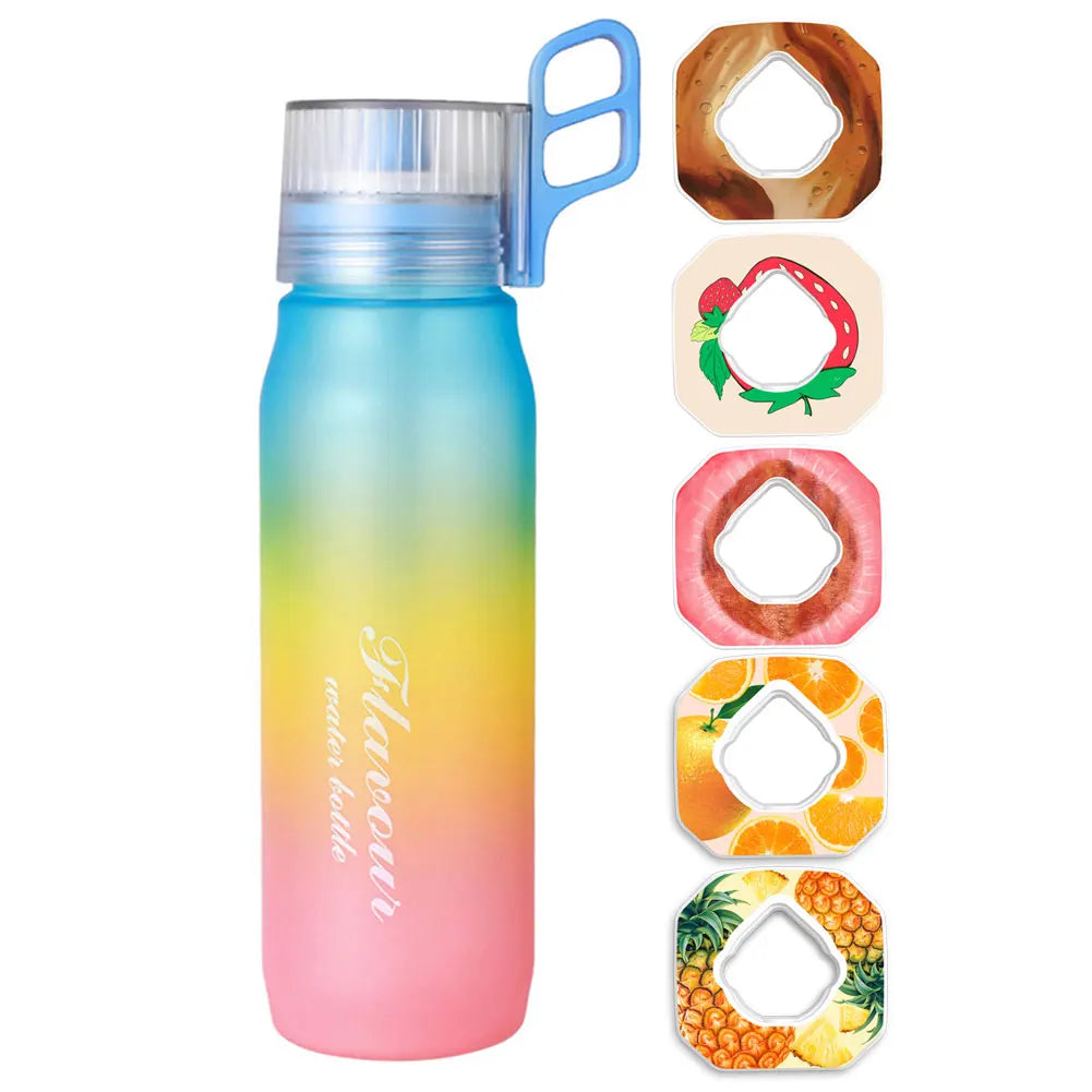 750ml Scent-Up Water Bottle with Aroma Pod – Air-Flavored Hydration Bottle for Travel & Outdoor