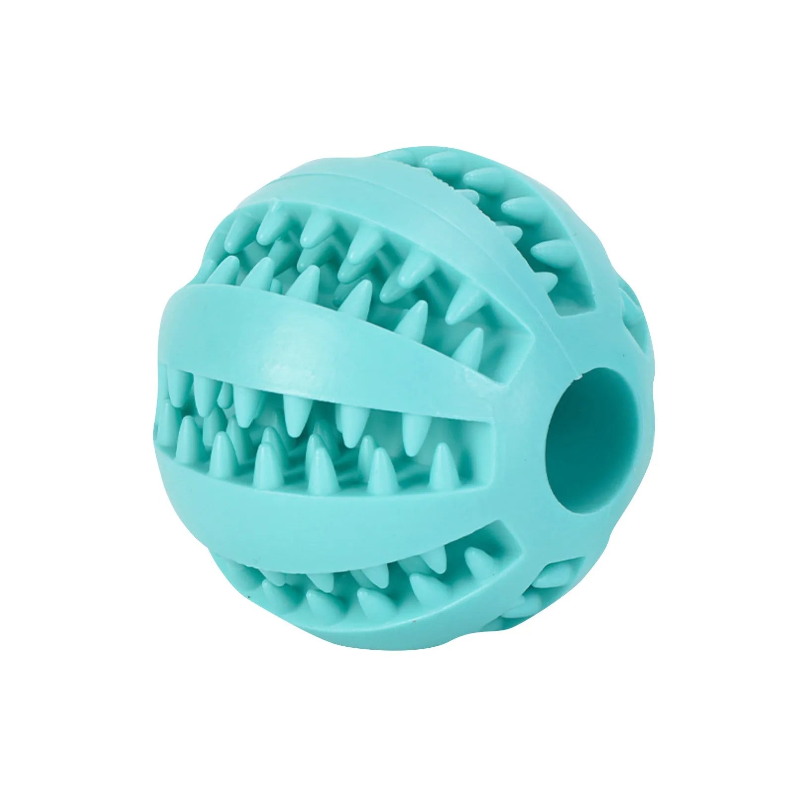 Prickly Watermelon Ball – Elastic Rubber Chew Toy for Puppies & Dogs (Teeth Cleaning & Treat Dispenser)