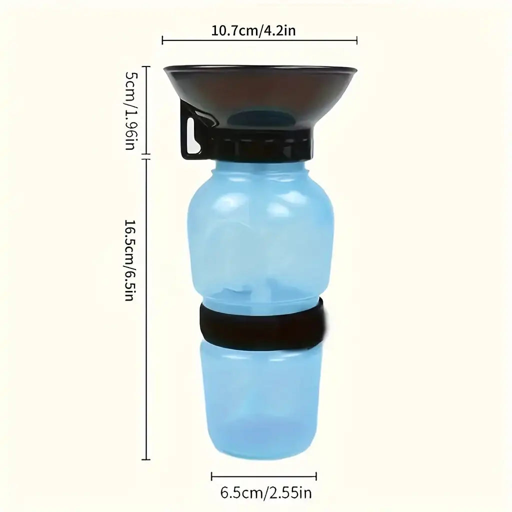 Portable Dog Water Bottle – Travel Water Dispenser for Dogs & Cats