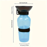 Portable Dog Water Bottle – Travel Water Dispenser for Dogs & Cats