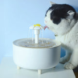 1200ml Automatic Cat Water Fountain – USB Electric Silent Pet Drinking Bowl with Filter