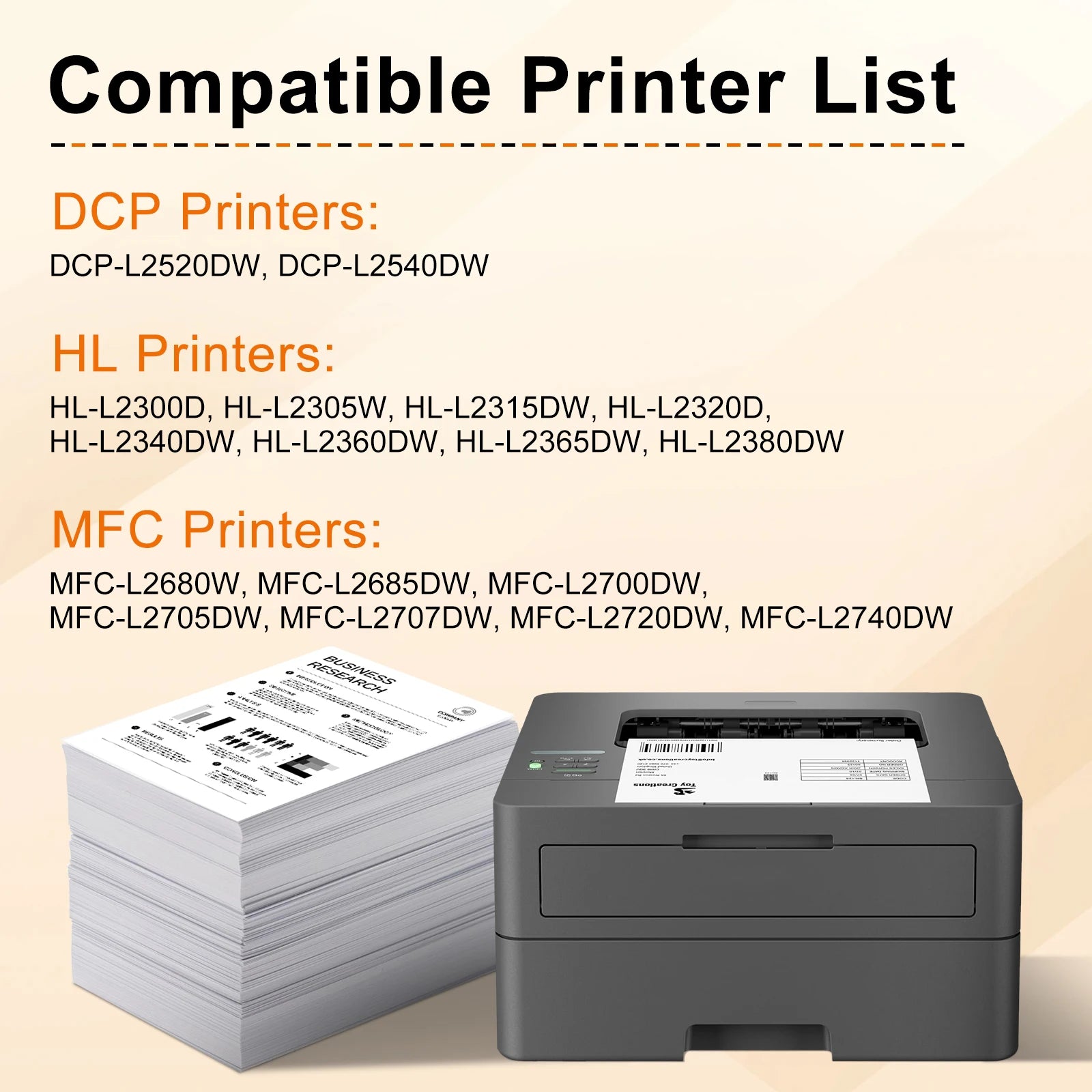 DR630 Drum Units & TN660 Toner Cartridge Combo – Compatible with Brother DCP-L2520DW, MFC-L2720DW, L2700DWR Printers