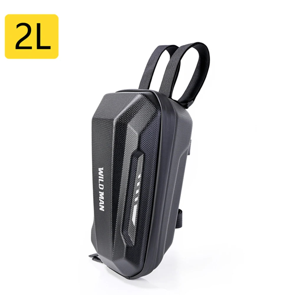 2–3L Electric Scooter & Bicycle Hard Shell Front Bag – Waterproof EVA Storage Pack for M365/Pro 2 & Universal Models