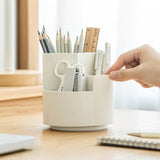 360° Rotatable Desk Pen Holder – Multi-Function Desktop Storage Organizer 🌀✏️