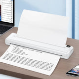 Pocket Bluetooth Photo & Document Printer – Compact, Inkless with 100 Sheets Included