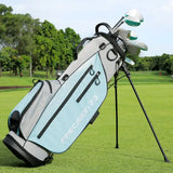 Portable Golf Stand Bag with Bracket Support – Lightweight Carry Bag with Stand and Strap
