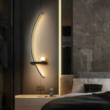 2Pcs Modern Adjustable LED Wall Sconce – 31.5" Arched Metal Bedside Lamp with 3000K Warm Glow for Bedroom 💡🛏️