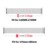 Metal Bohemia Apple Watch Strap – Solo Loop Elastic Bracelet Band for Ultra, SE & Series 3–8 (38/40/41/42/44/45/49mm)