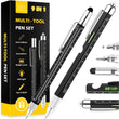 Multifunction Pen – 6-in-1 Stylus Ballpoint Tool with Ruler, Level, Screwdriver & LED Light 🔧