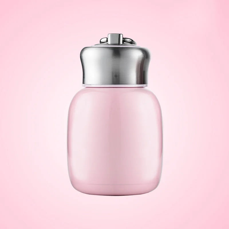 Mini Stainless Steel Vacuum Flask 200 ml – Portable Insulated Coffee & Travel Bottle