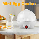 750W Electric Egg Cooker – 7-Egg Capacity with Auto Shut-Off for Hard & Soft Boiled Eggs