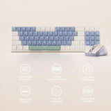 Redragon BS8772 Wireless Keyboard & Mouse Combo – 78-Key Low-Profile Mechanical Keyboard with 2.4GHz Wireless & 2400 DPI Ergonomic Mouse