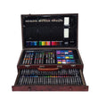140-Piece Ultimate Painting & Drawing Art Set – Brushes, Markers, Watercolors & Pencils