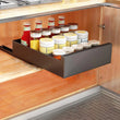 Carbon-Steel Pull-Out Cabinet Organizer – Slide-Out Drawers for Kitchen, Bathroom & Pantry