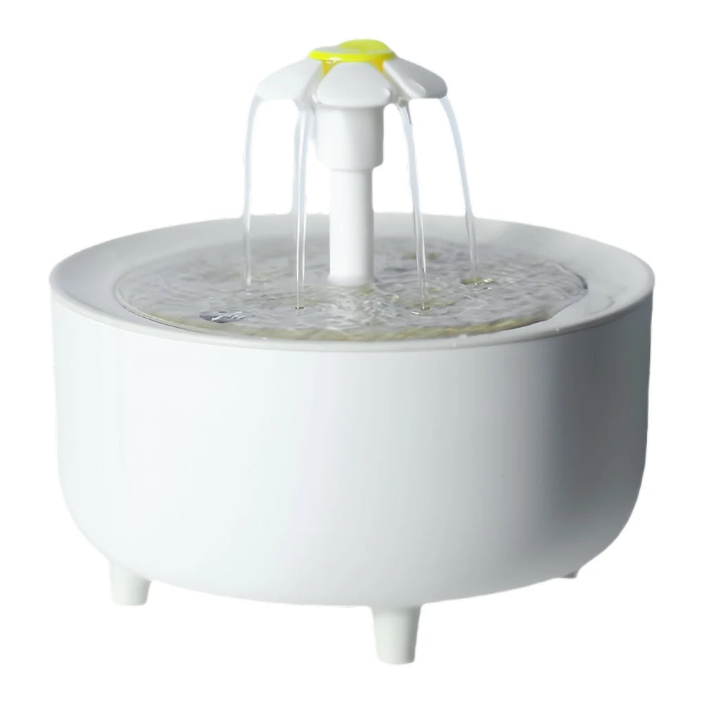1200ml Automatic Cat Water Fountain – USB Electric Silent Pet Drinking Bowl with Filter