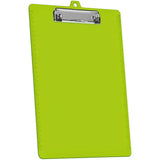 3-Pack A4 Letter Size Clipboards with Low-Profile Clip & Side Rulers for School and Office