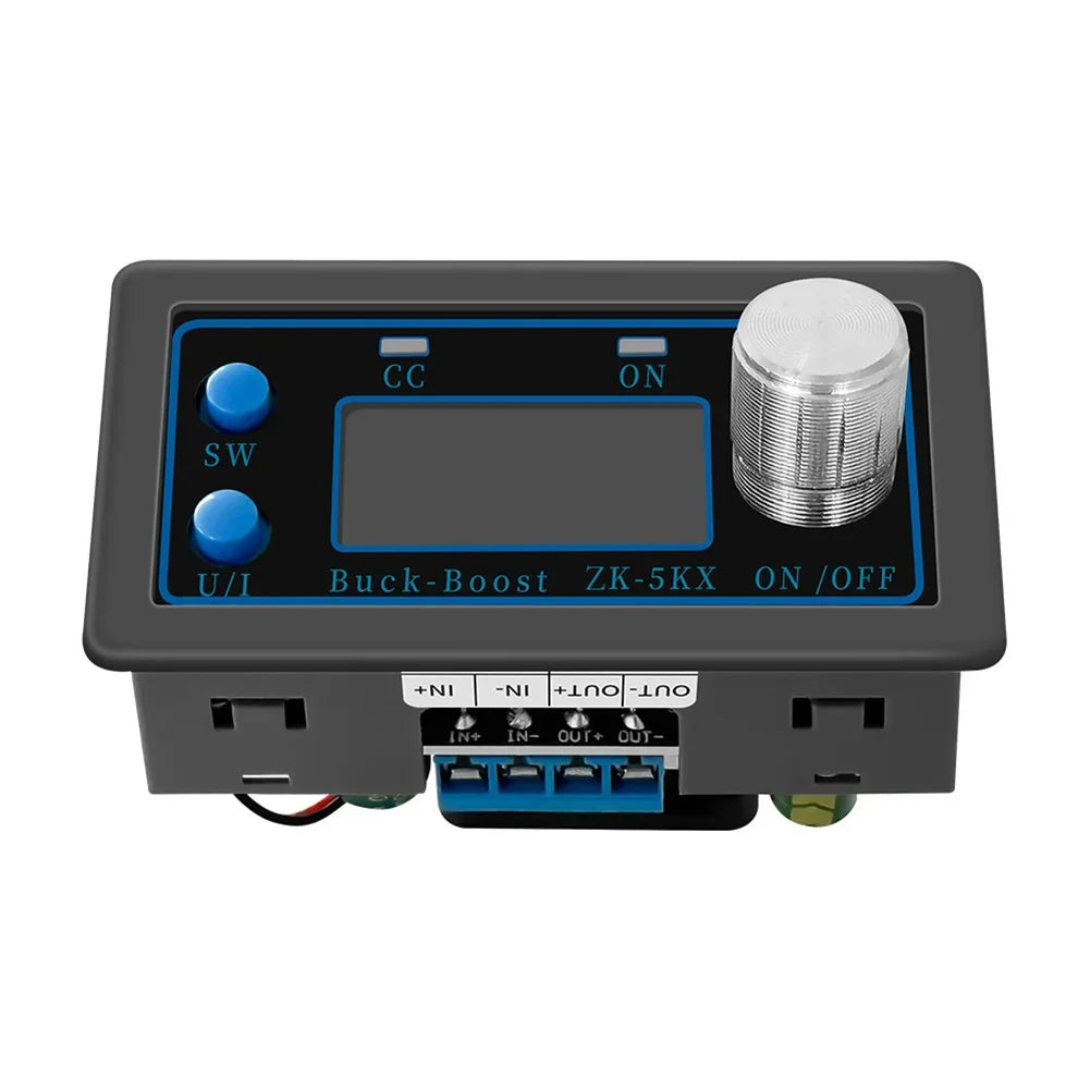 ZK-5X DC Automatic Voltage Regulator – 5A Adjustable Laboratory Power Supply, 0–36V 80W DC-DC Buck Boost Converter Module