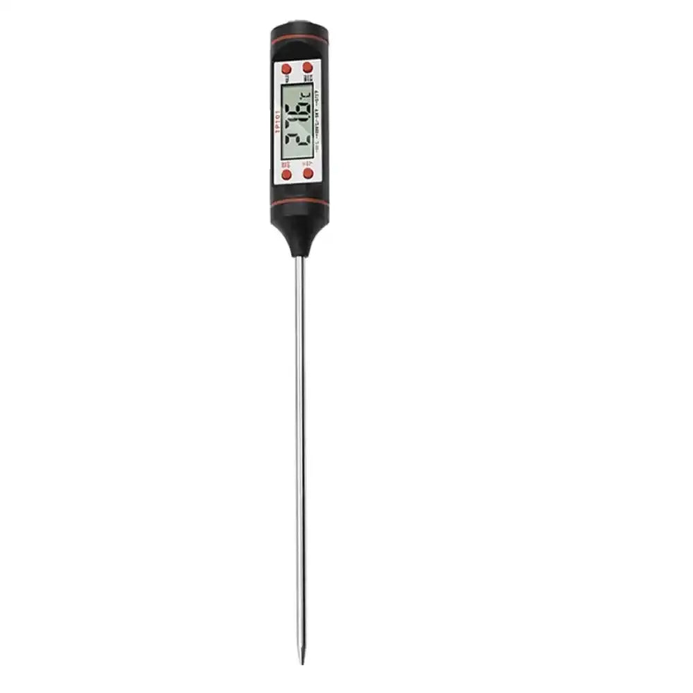 JJYY Digital Food & Meat Thermometer – Instant Read Kitchen Probe for Cooking, BBQ, Oil & Liquid Temperature Measuring