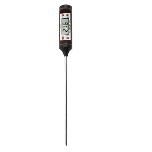 JJYY Digital Food & Meat Thermometer – Instant Read Kitchen Probe for Cooking, BBQ, Oil & Liquid Temperature Measuring