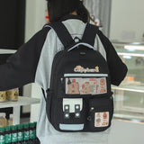 Adorable Kawaii Capybara Cartoon Backpack – Spacious & Lightweight Daypack