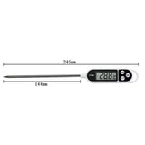 TP300 Electronic Food Thermometer – Instant Read Digital Meat & Milk Thermometer with LCD Display for Cooking & BBQ